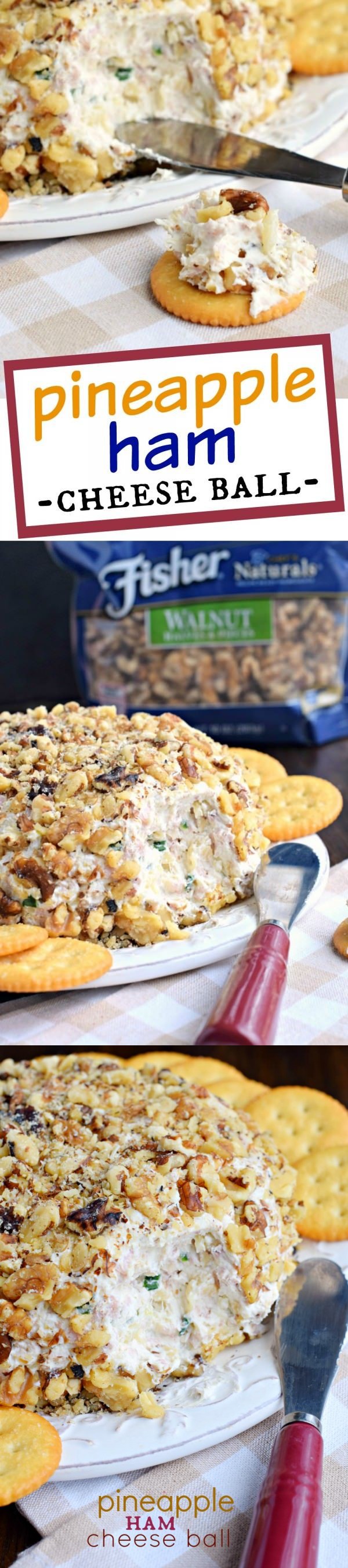 Pineapple Ham Cheese Ball