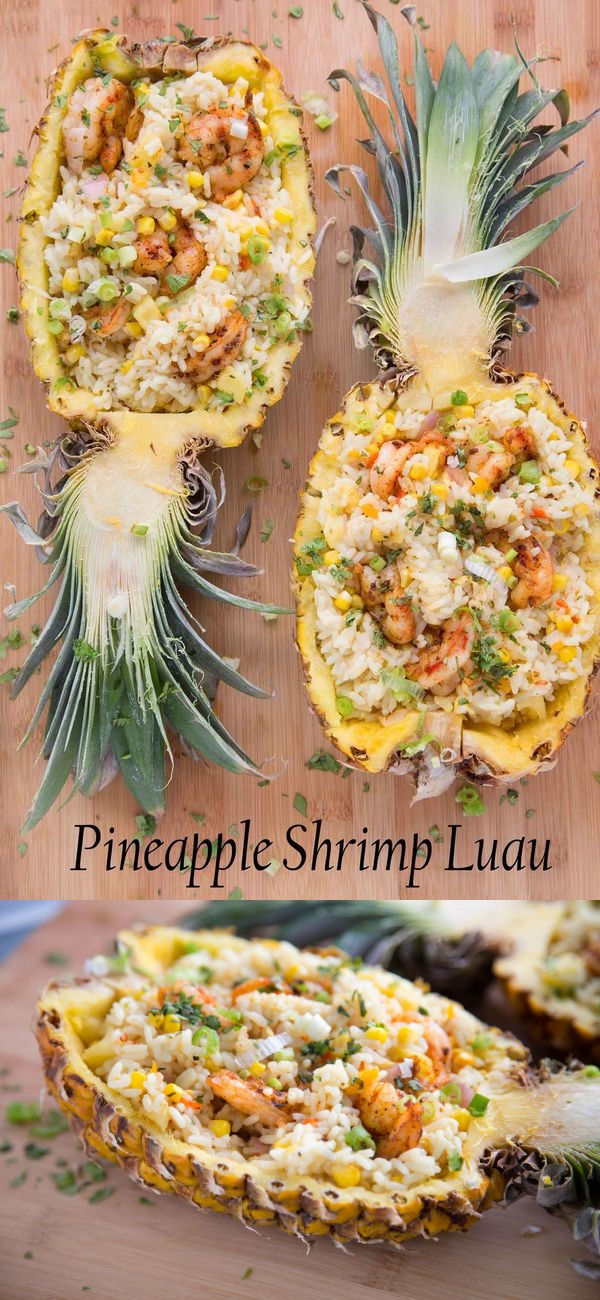 Pineapple Shrimp Luau