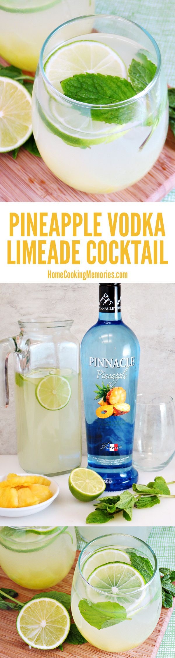 Pineapple Vodka Limeade