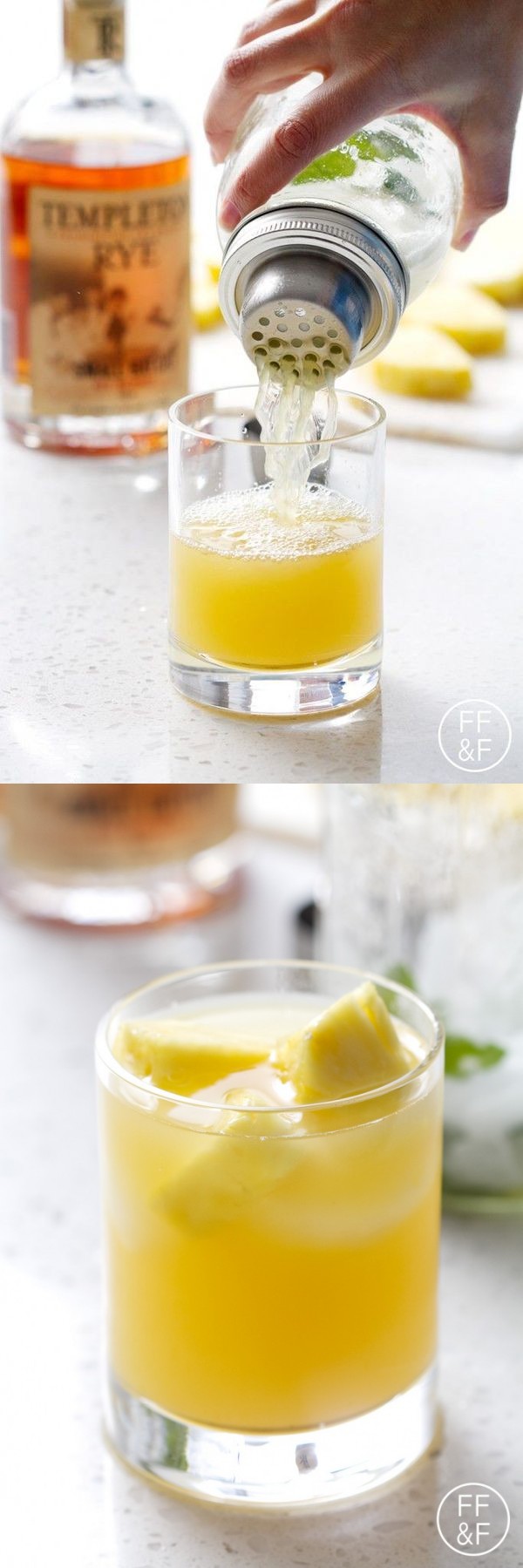 Pineapple Whiskey Punch