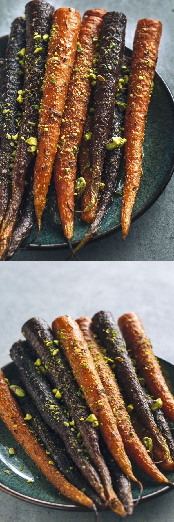 Pistachio-Crusted Roasted Carrots