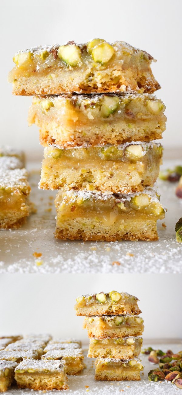 Pistachio-Lemon Bars