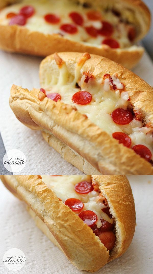 Pizza Hotdogs