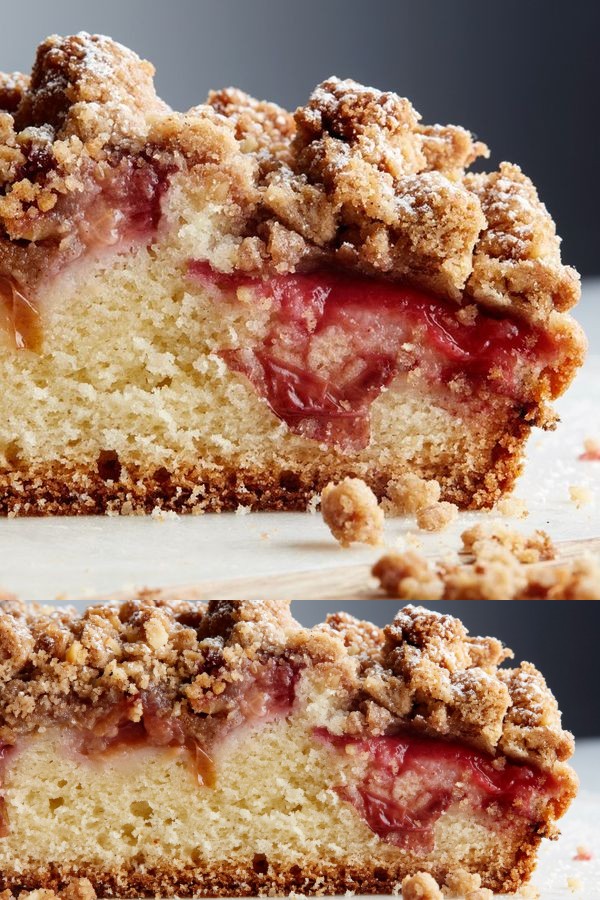 Plum Streusel Coffeecake