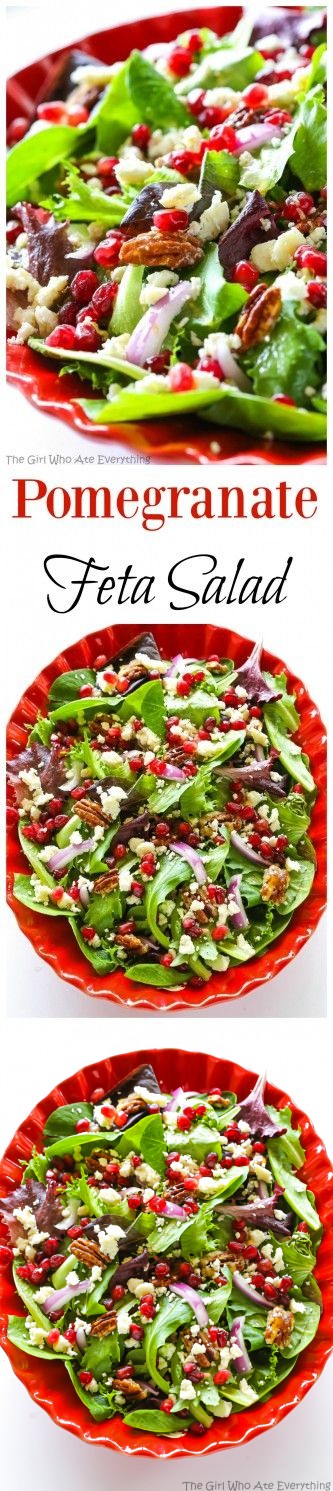 Pomegranate Feta Salad