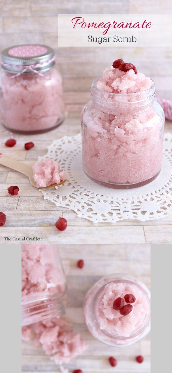 Pomegranate Sugar Scrub