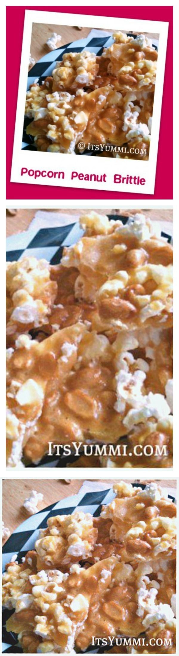 Popcorn Peanut Brittle