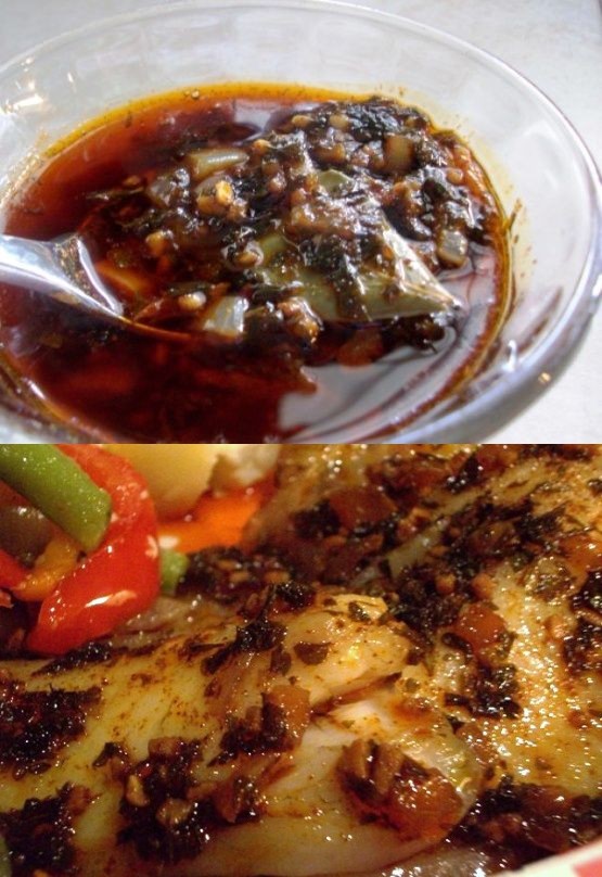 Portuguese Vinegar Marinade or Sauce (Molho Escabeche for Fish