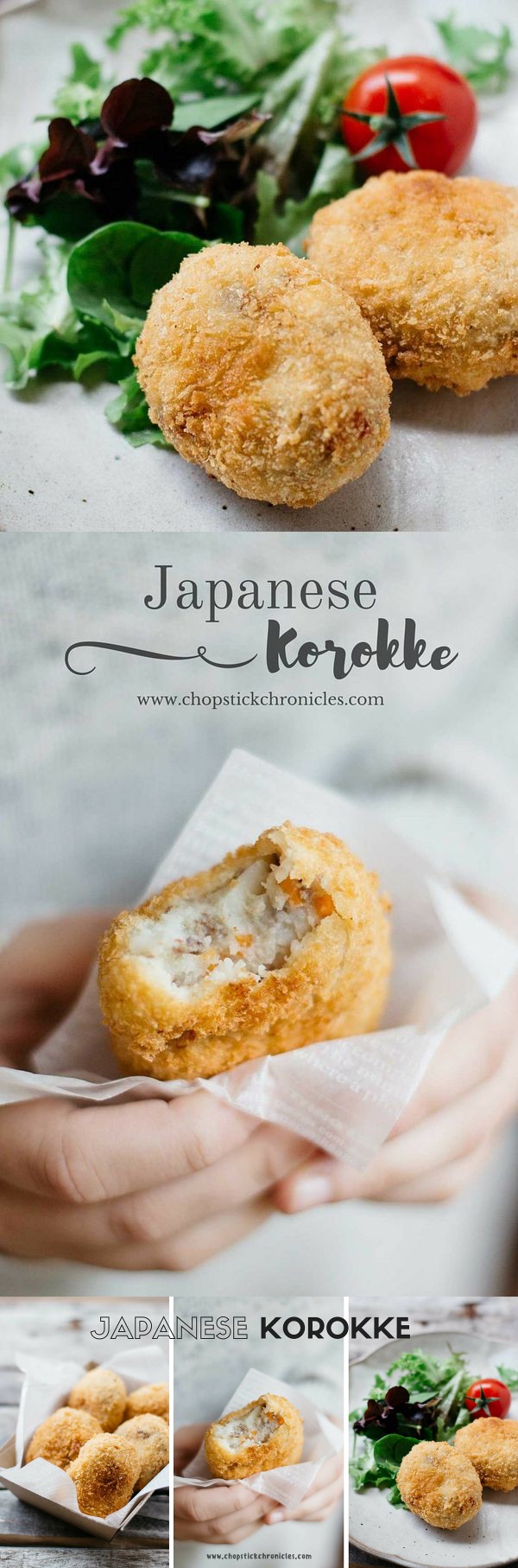 Potato Croquettes - Japanese Korokke ポテトコロッケ