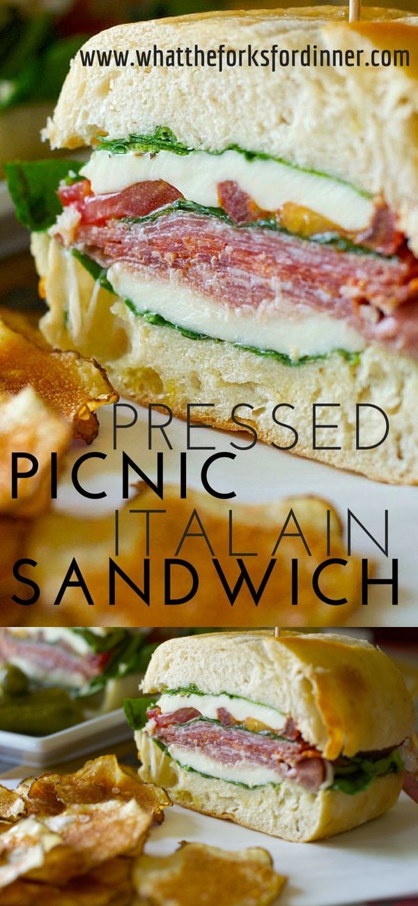 Pressed Italian Picnic Sandwich