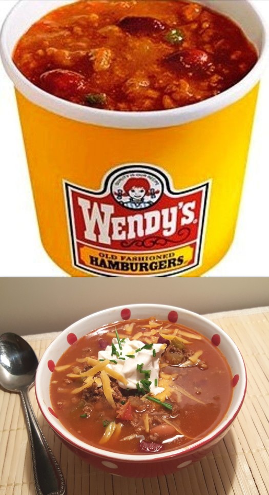 Pressure Cooker Copycat Wendy's Chili