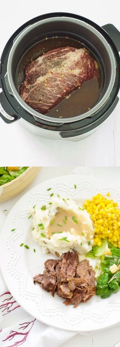 Pressure Cooker (Frozen Roast Beef