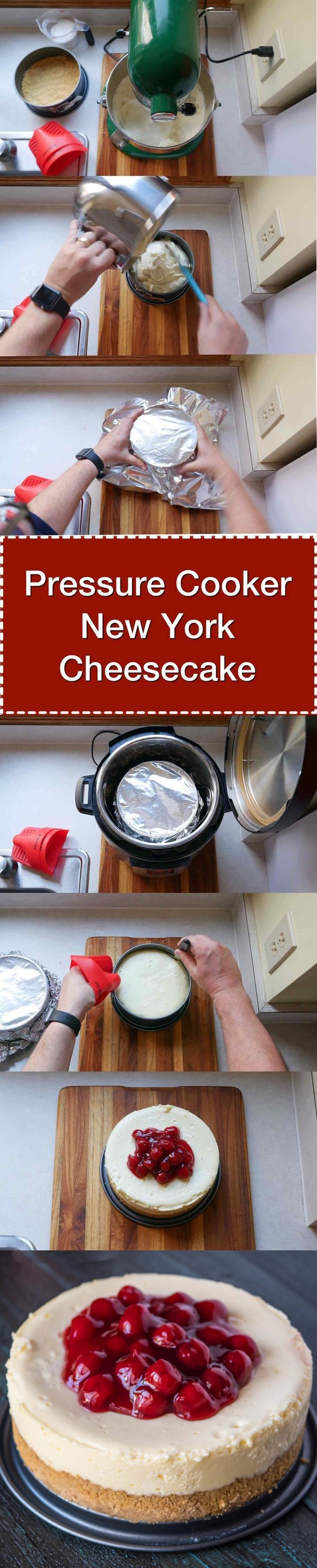 Pressure Cooker New York Cheesecake