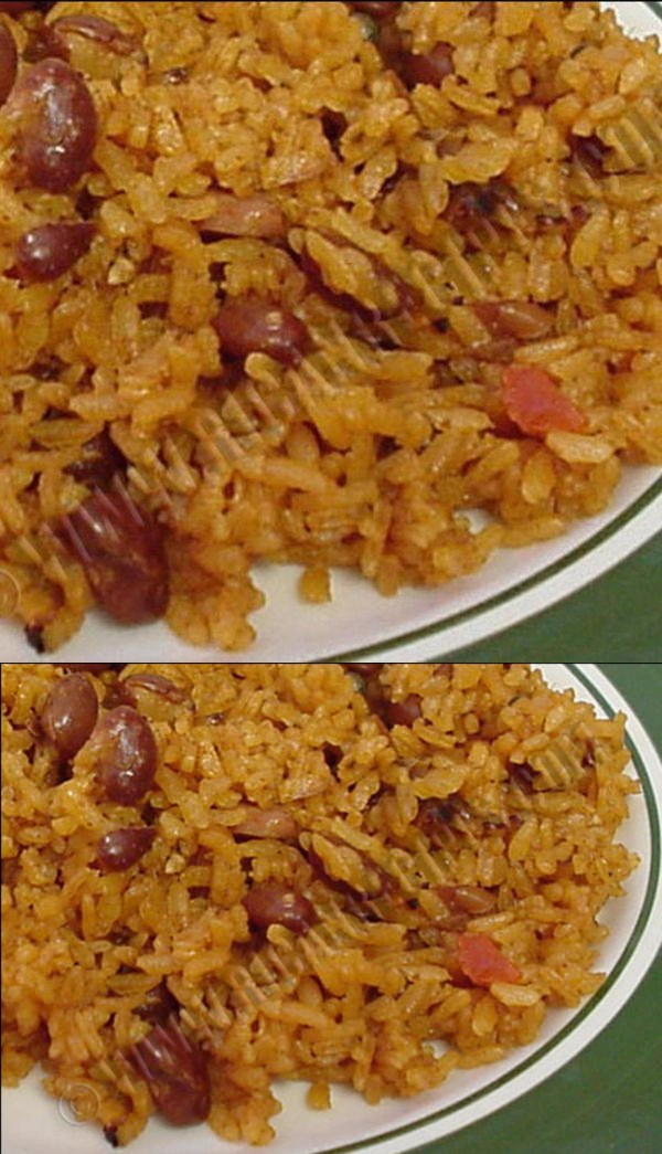 Puerto rican rice and beans