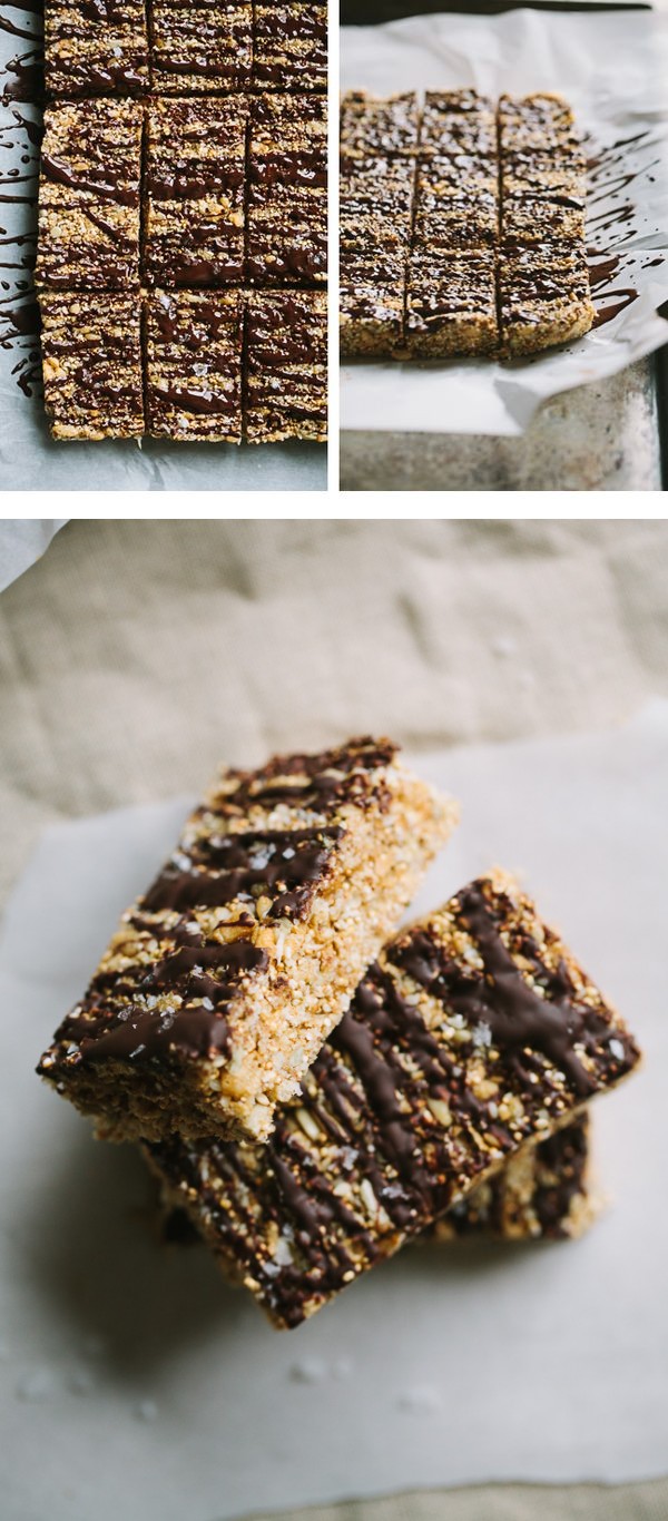 Puffed Amaranth Crispie Bars