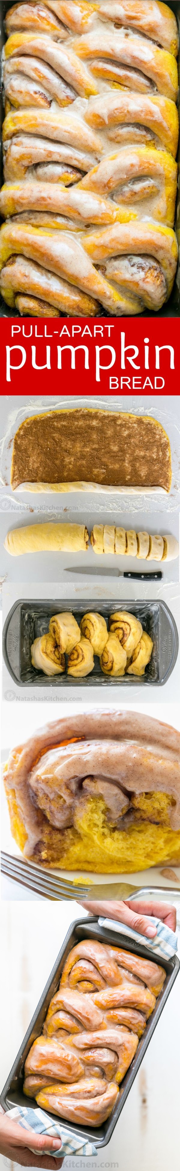 Pull-Apart Pumpkin Bread