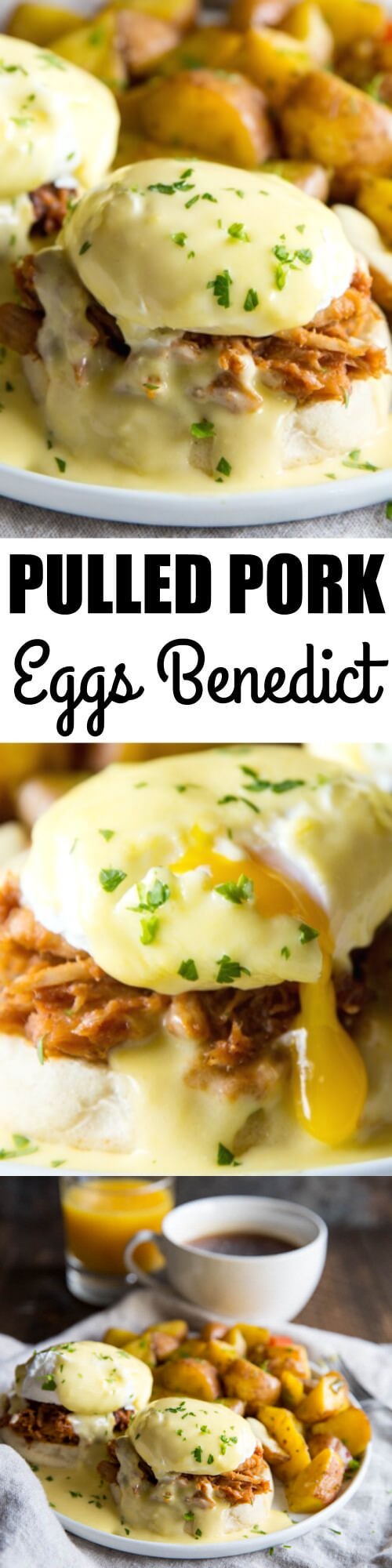 Pulled Pork Eggs Benedict