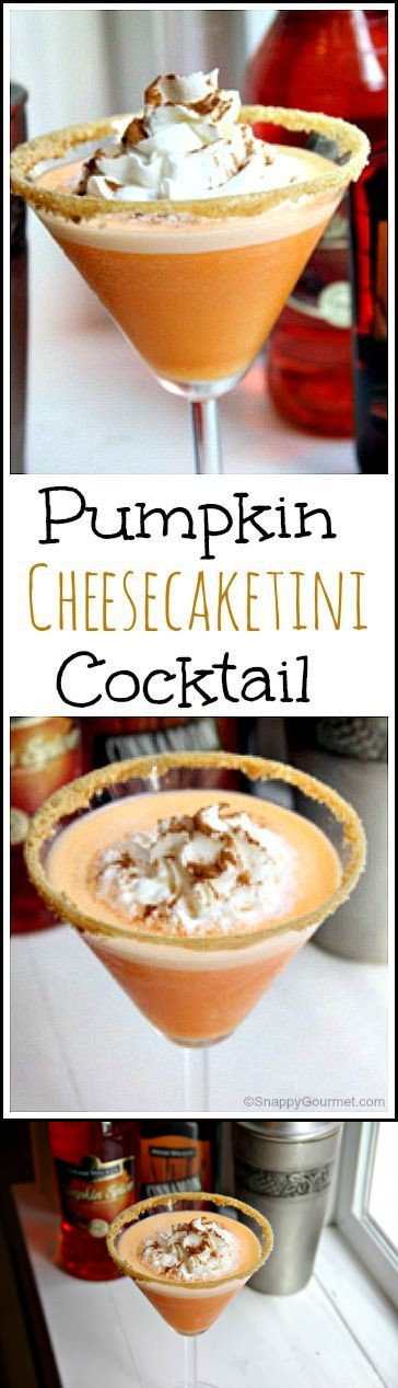 Pumpkin Cheesecaketini