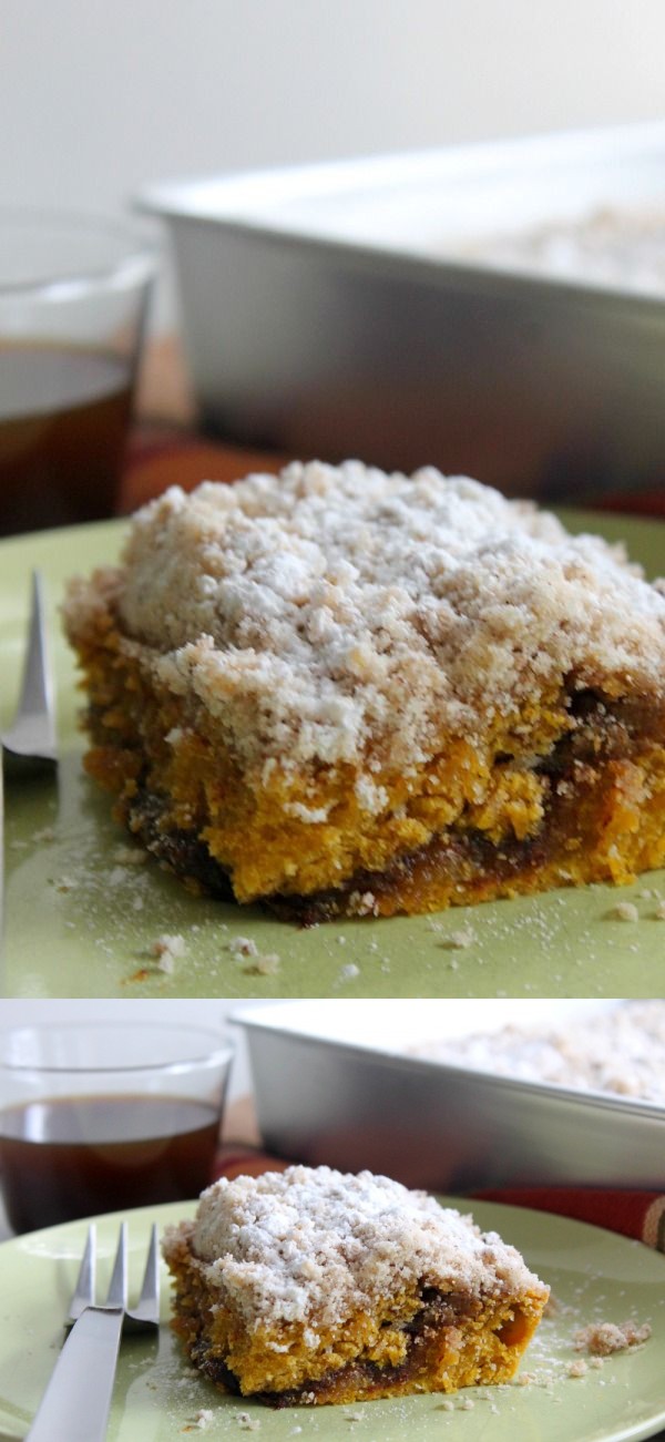 Pumpkin Coffee Cake #SundaySupper