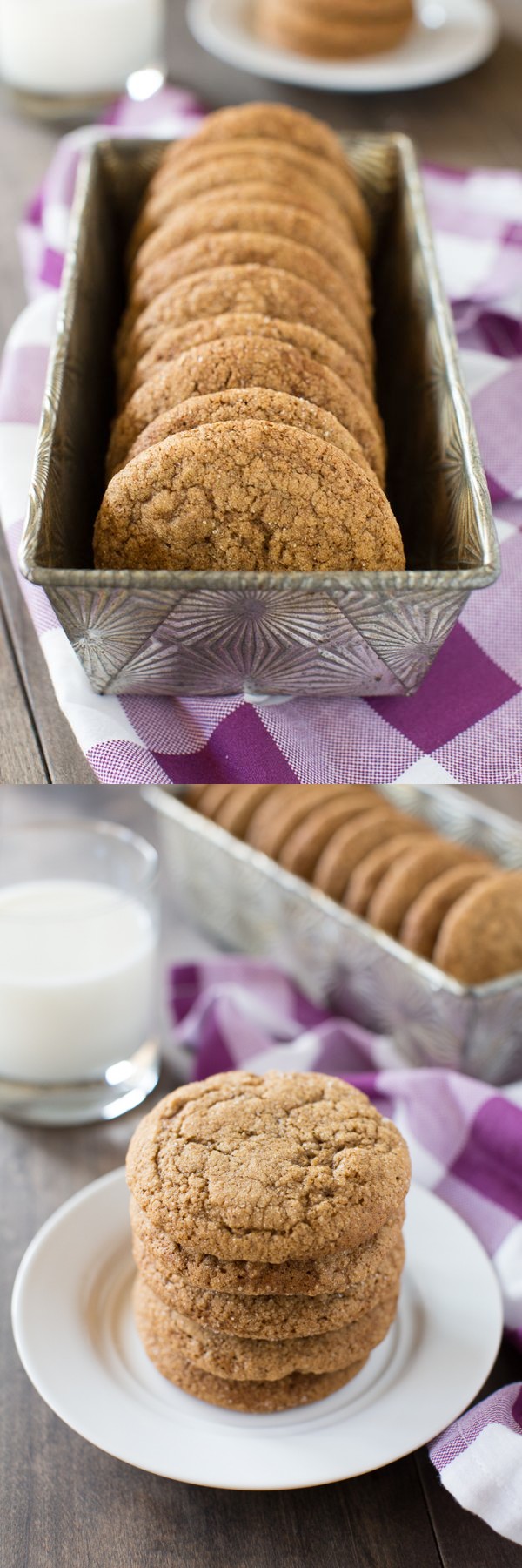 Pumpkin Ginger Molasses Cookies