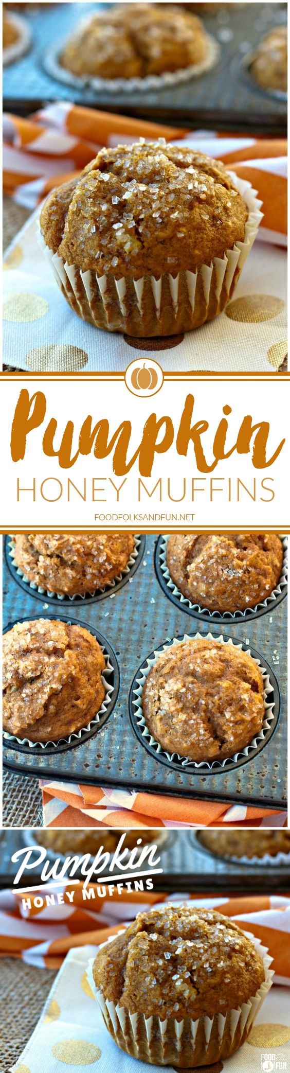 Pumpkin Honey Muffins