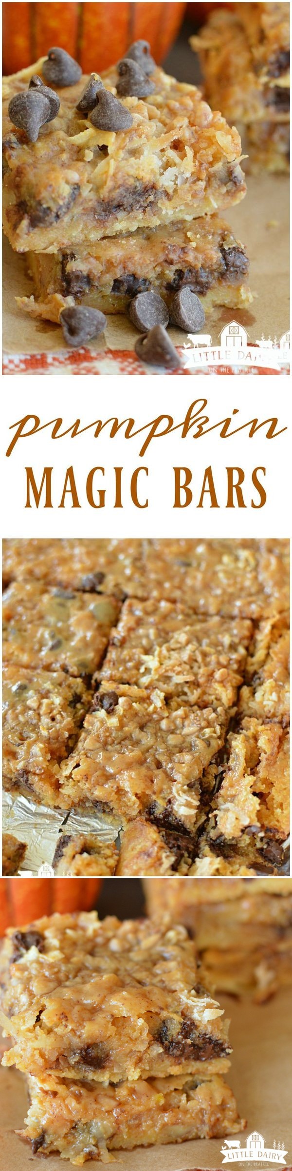 Pumpkin Magic Bars