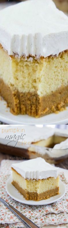 Pumpkin Magic Cake