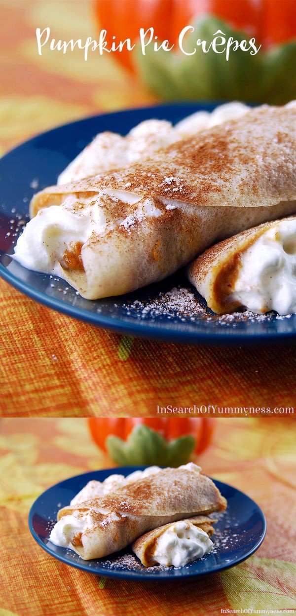 Pumpkin Pie Crêpes