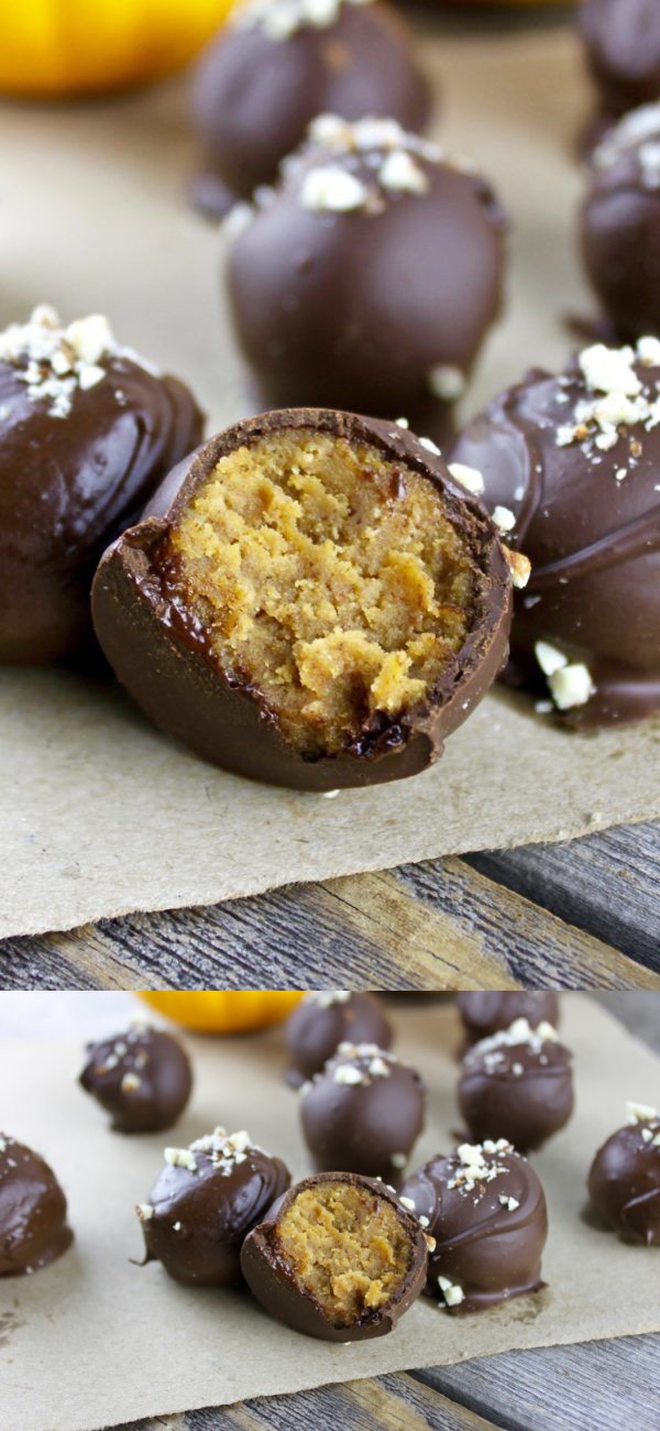 Pumpkin Pie Truffles