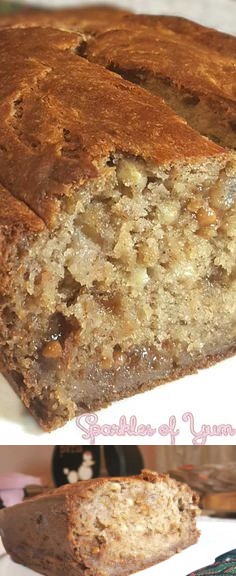 Pumpkin Spice Caramel Banana Bread