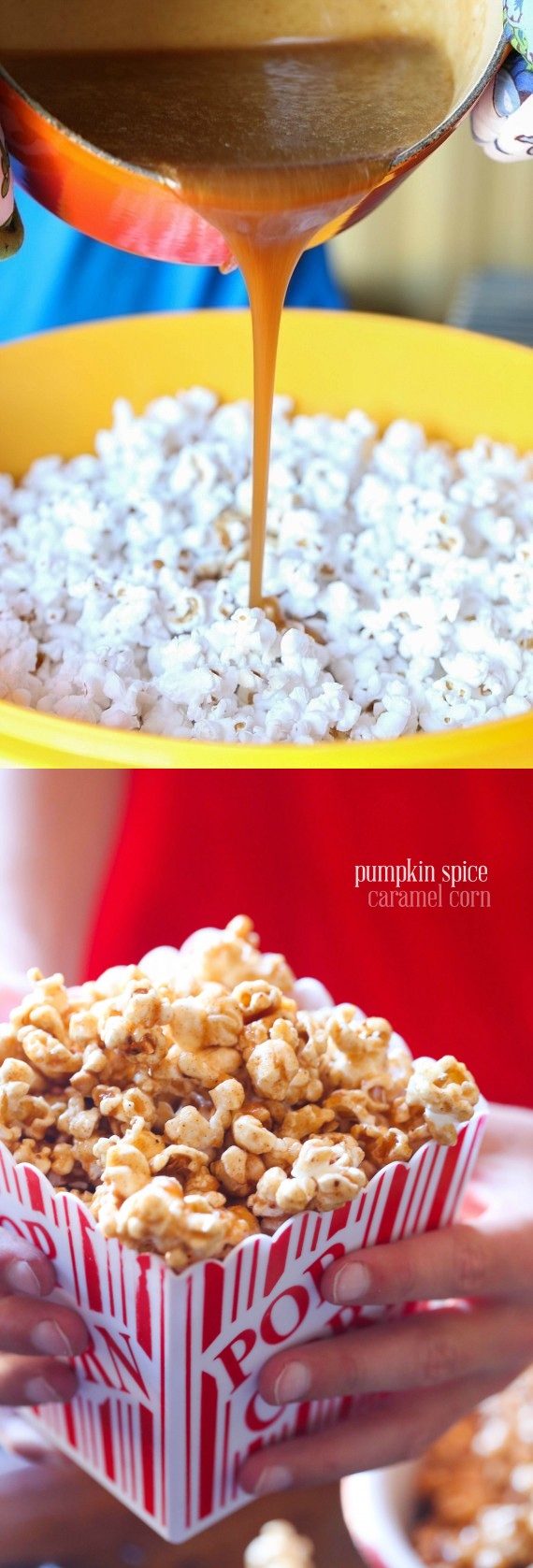 Pumpkin Spice Caramel Corn