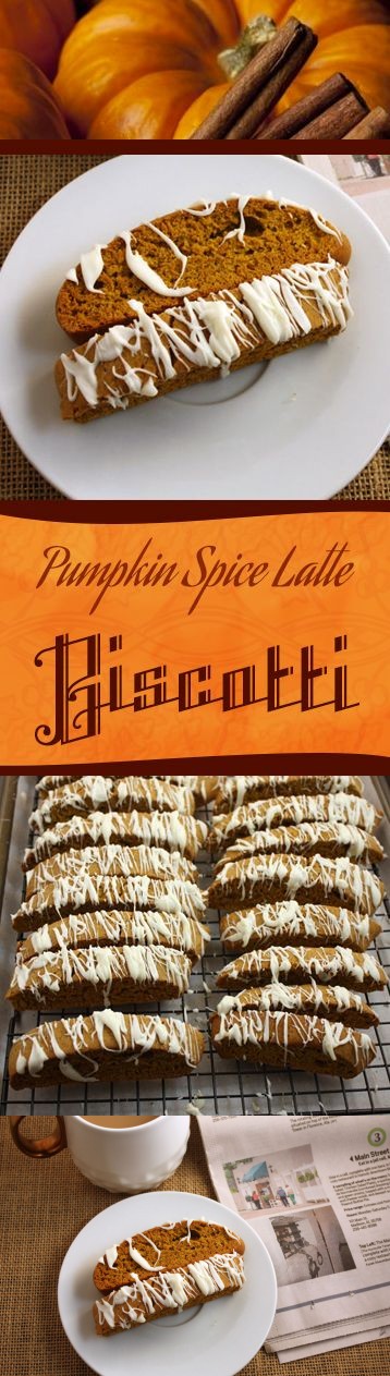 Pumpkin Spice Latte Biscotti