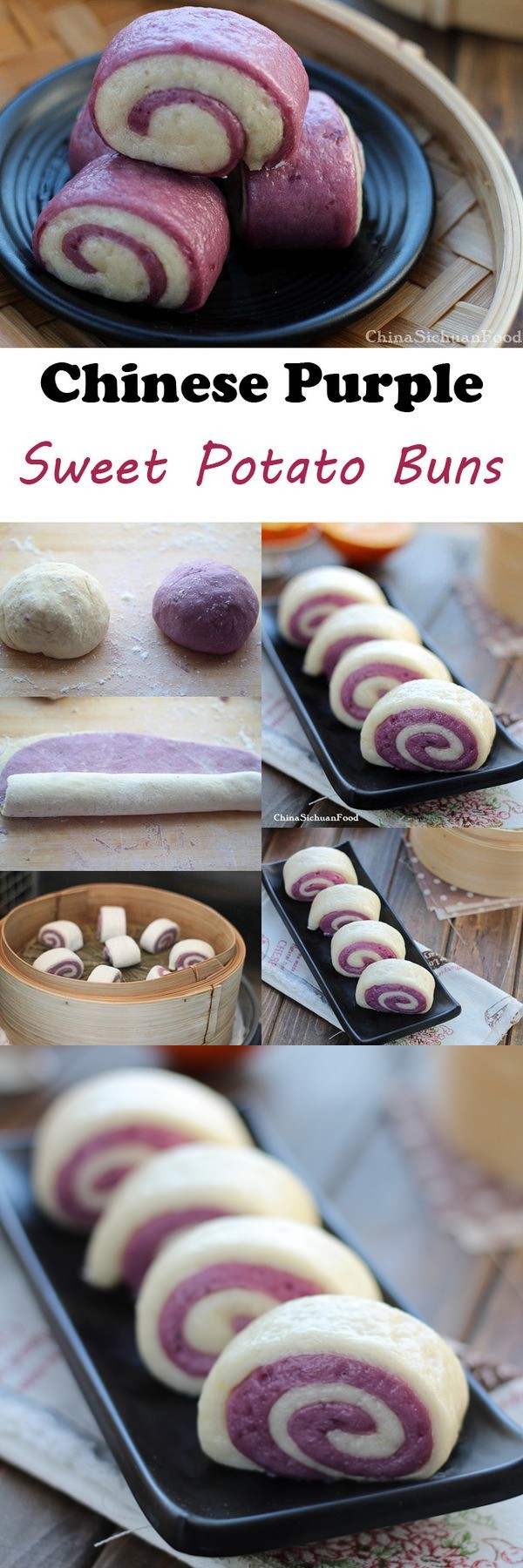 Purple Sweet Potato Buns