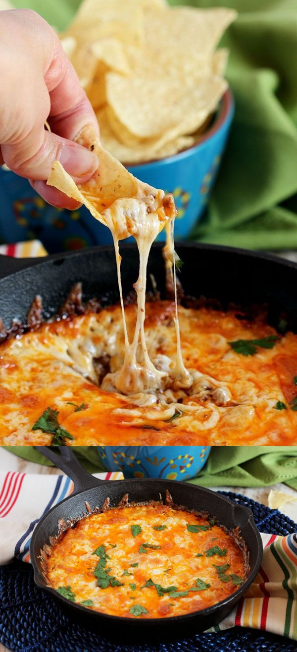 Queso Fundido with Chorizo