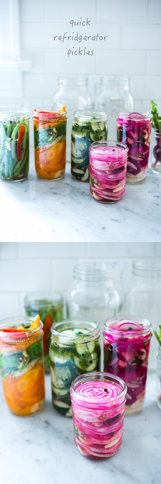 Quick & Easy Refrigerator pickles