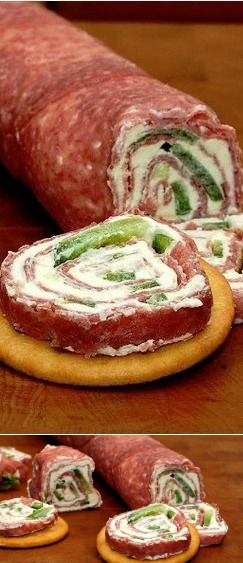 Quick & Tasty Salami Roll-Ups