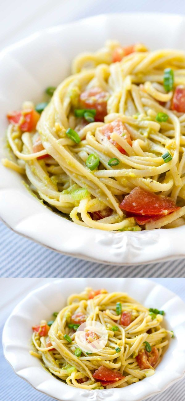 Quick and Easy Avocado Pasta