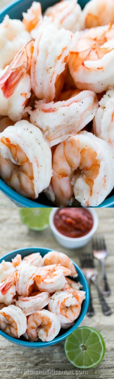 Quick and Easy Boiled Shrimp