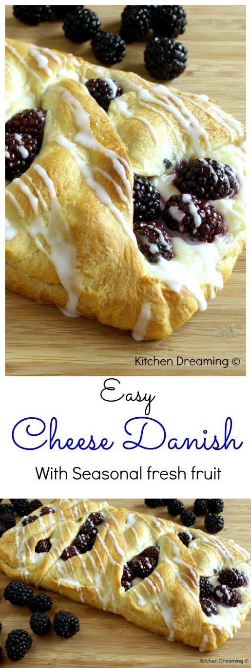 Quick and Easy Cheese Danish