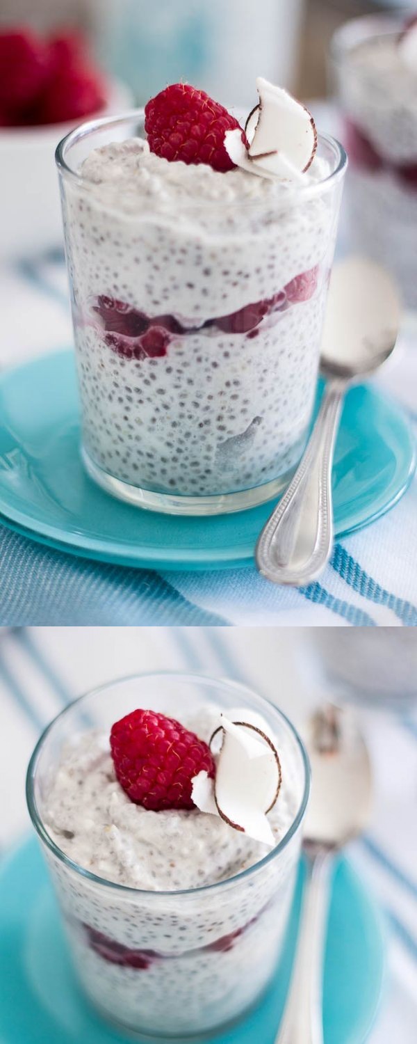 Quick Coconut & Chia Seed Pudding