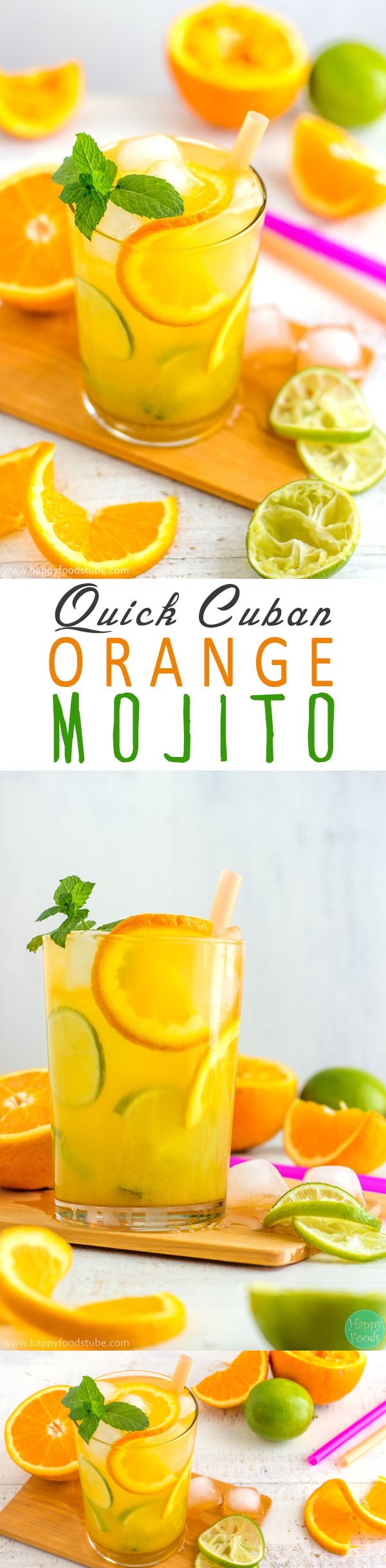 Quick Cuban Orange Mojito