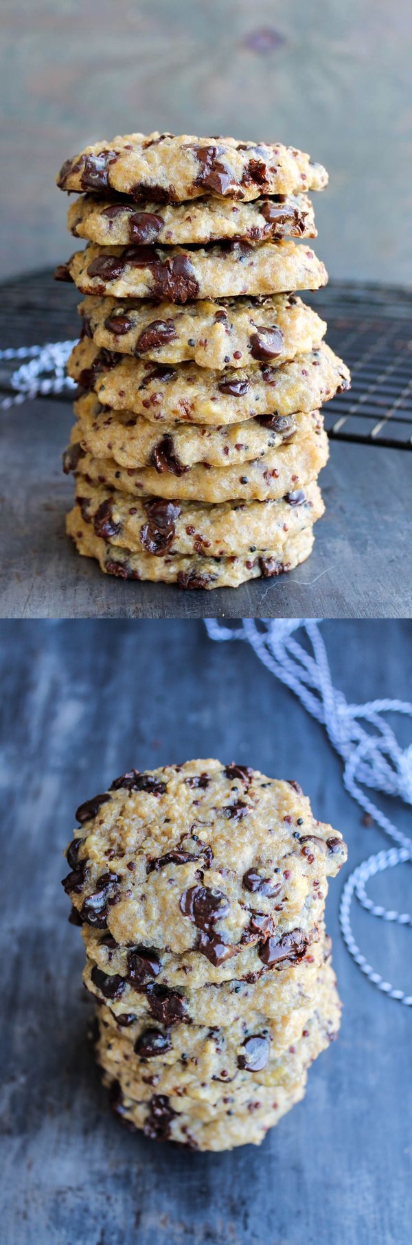 Quinoa, Chocolate Chip, Banana Cookies