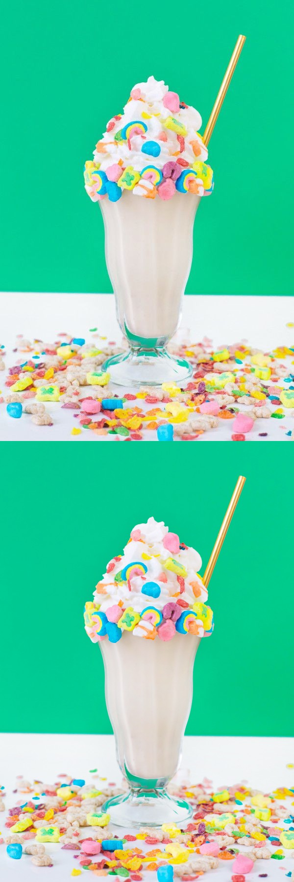 Rainbow Cereal Milkshake