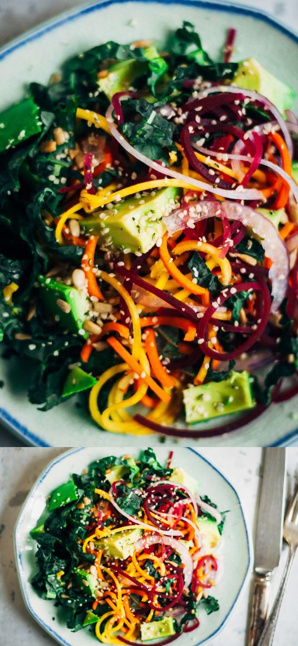 Rainbow Chakra Salad