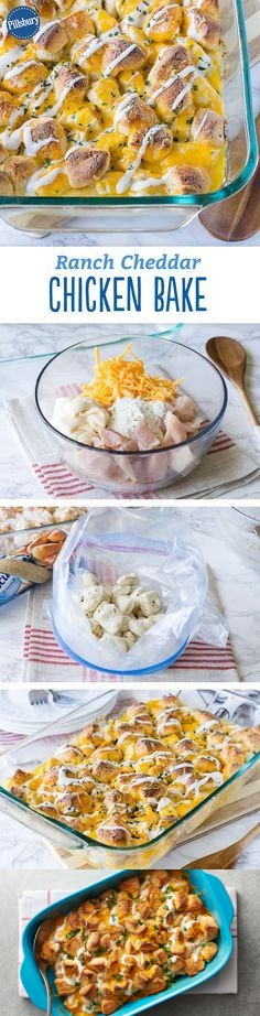 Ranch Cheddar Chicken Bake