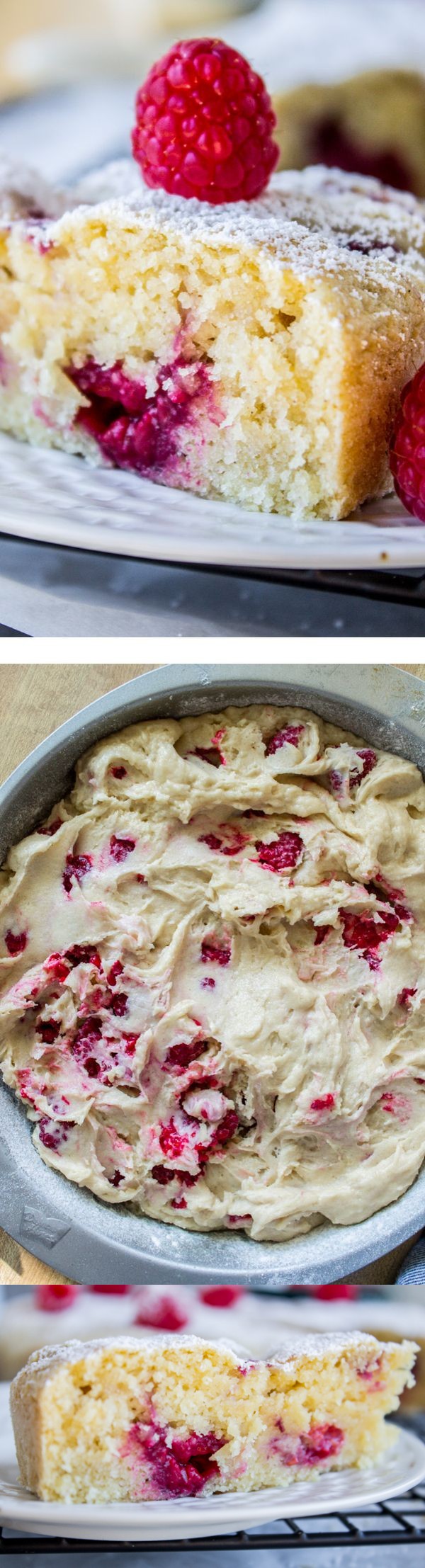 Raspberry “Buttermilk” Cake (And It’s A…