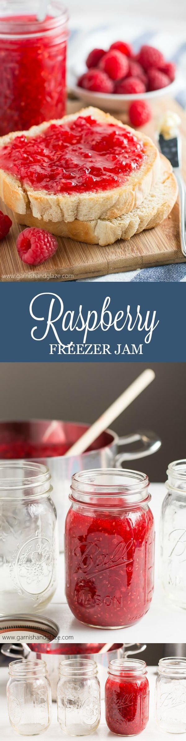 Raspberry Freezer Jam