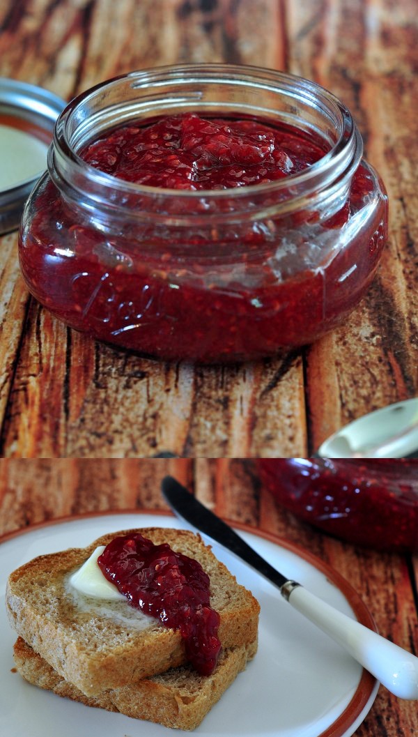 Raspberry Preserves (no pectin