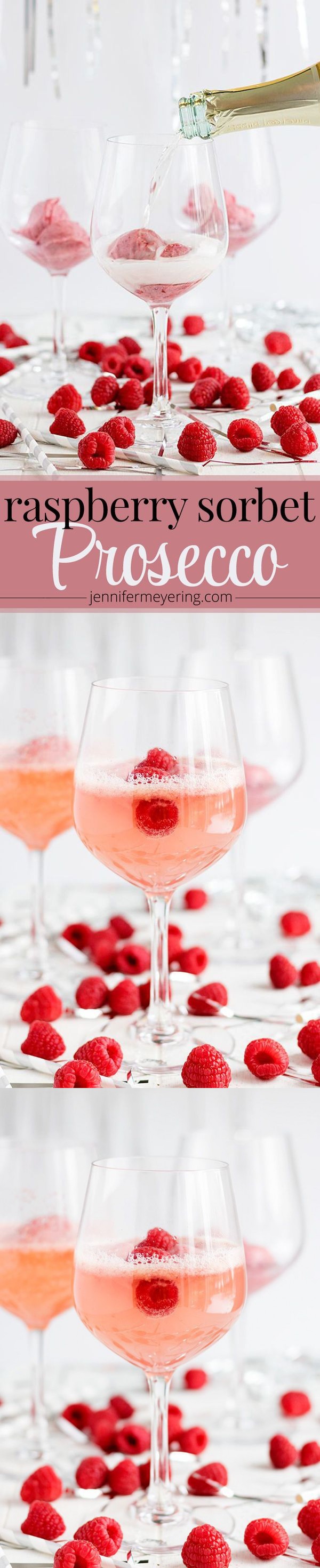 Raspberry Sorbet Champagne