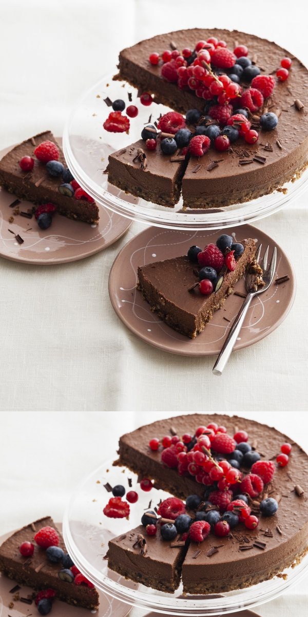 Raw Chocolate Superfood Tart